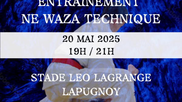 Entraînement Ne zaza le 20 mai à Lapugnoy