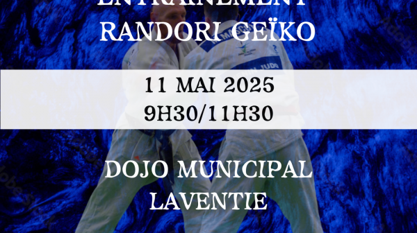 Entraînement geïko le 11 mai à Laventie